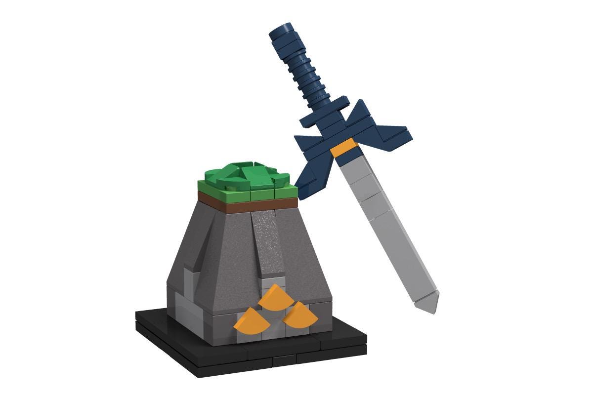 みく Legendary Hero Sword (digital Building Instructions Only) - Etsy