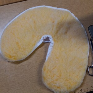 Faux Fleece Massage Table Face Cradle/Face Rest cover for extra padding.