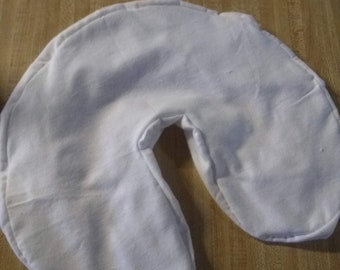 Massage Table Fitted Face Rest Covers (pkg. of 5) 100% cotton flannel