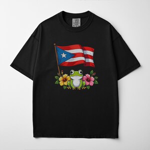 Puerto Rican Coquí Frog T-Shirt: Island Heritage Pride
