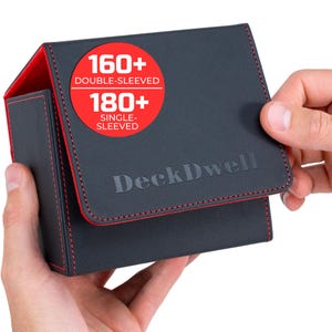 MTG Deck Box: 160 Double-Sleeved Cards, Dice Storage