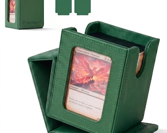 Commander Deck Box with Window: Holds 100 Double Sleeved Cards