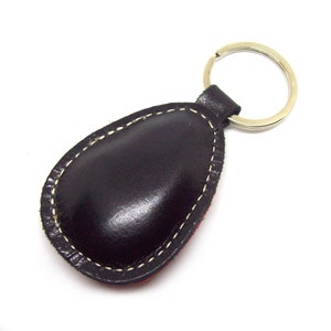 Pootjie the ladybug leather animal keychain FREE Shipping Worldwide Ladybug Leather Bag Charm Ladybug Lover Gift Good Fortune Symbol image 2