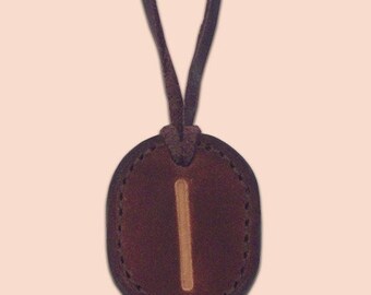 Rune Amulet Necklace - Isa - Viking Isa Rune Necklace - Rune Pendant - Asatru Jewelry