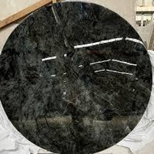 Labradorite Round Table Top | Handmade Gemstone Coffee Table Top Dining Table Top | Corner Table Top | (Customisable)