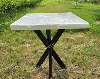 Handmade Selenite Table Top | Custom Coffee, Side Table