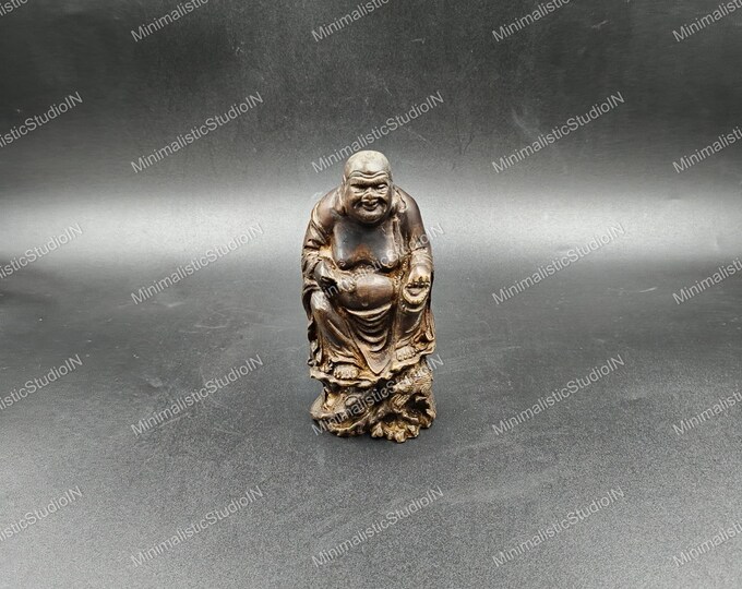 Buddha Figurine 5” Inch | Statue for Zen Home Desk & Meditation Decor