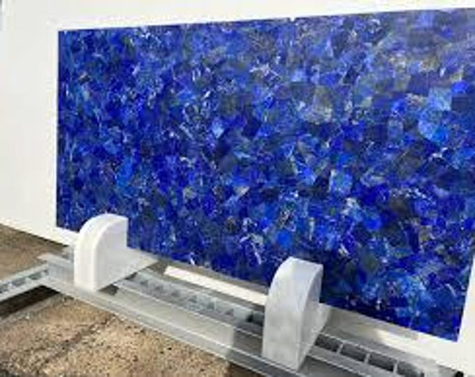 Lapis Lazuli Counter Top | Custom Gemstone Kitchen or Vanity