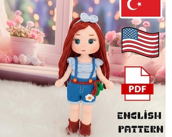 Elora Doll Häkelanleitung: Amigurumi Doll (PDF)