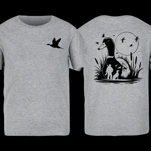 Duck Hunting t-shirt, Hunting Apparel, Duck Hunting,  Wildlife T-shirt Men&#39;s, Duck Graphic Tee, Nature, Waterfowl Hunter Gift
