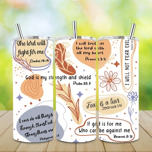 Christlicher Affirmationsbecher, Bibelbecher für christliches Hochzeitsgeschenk, Bibelversbecher, Bibelaffirmationsbecher für christliches Geschenk