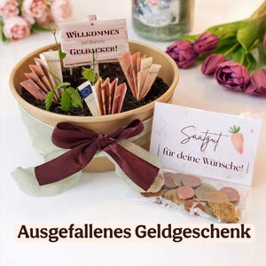 Printable gift idea, money folder, PDF printable template, unique money gift idea