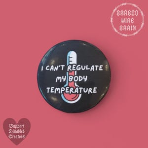 Temperature dysregulation badge