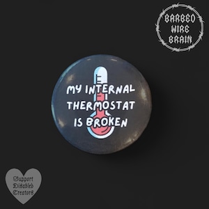 Broken internal thermostat badge