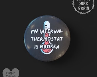 Broken internal thermostat badge