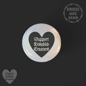 Support disabled creators badge