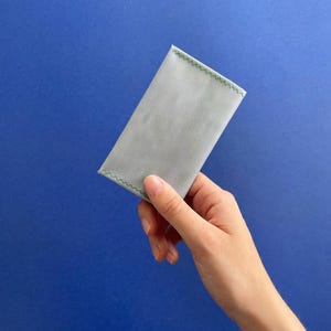 Porte carte en bâche remployée