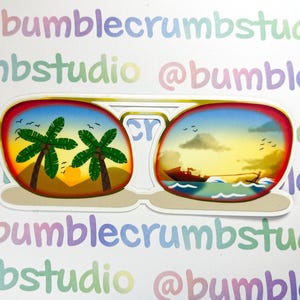 Pegatina Cool Summer Shades