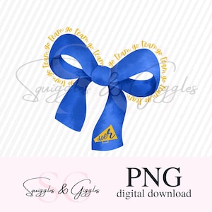 Cheer Football Coquette Bows PNG Pom poms football sublimation digital design gold royal blue football coquette watercolor png printable