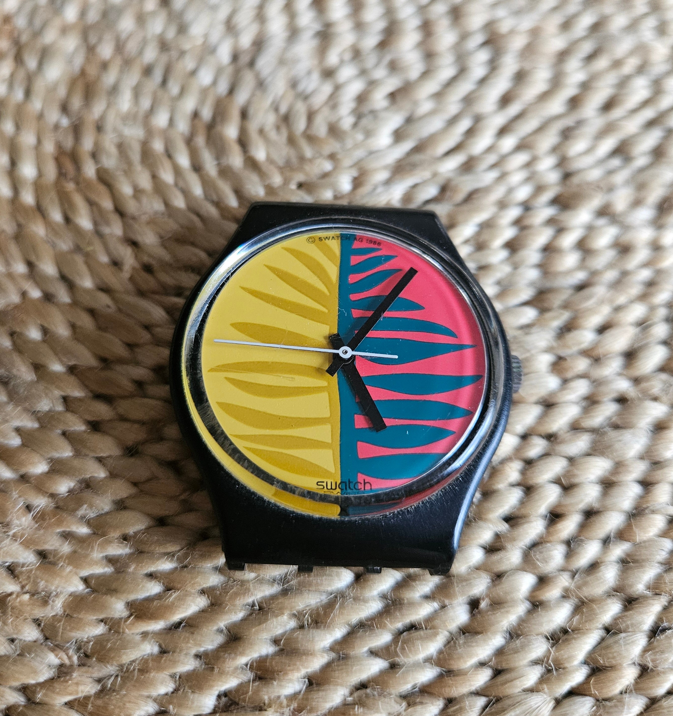 Swatch Watch 1987 Vintage - Etsy