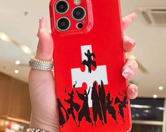 Stylowy futerał na telefon z motywem kreskówki anime na iPhone'a 17 16 15 14 13 12 11 Pro Max Samsung S21 FE S22 S23 Plus S25 Edge S24 Ultra Google Pixel 8 9 10