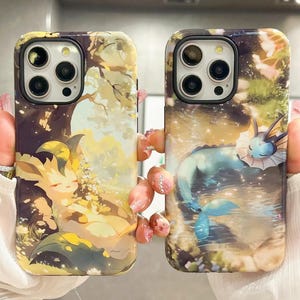 Cute Anime Cartoon Phone Case for iPhone 16 15 14 13 12 11 Pro Max Xs Xr Samsung S23 S20 FE S21 S22 Plus S24 Ultra Google Pixel 7 8 9 Pro XL