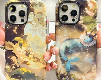 Cute Anime Cartoon Phone Case for iPhone 16 15 14 13 12 11 Pro Max Xs Xr Samsung S23 S20 FE S21 S22 Plus S24 Ultra Google Pixel 7 8 9 Pro XL