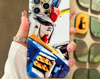 Robot Anime Cartoon Phone Case for iPhone 16 15 14 13 12 11 Pro Max Samsung S24 S23 FE S21 S22 Plus S25 Ultra Google Pixel 8 9 Pro XL Cases