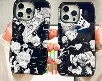 Leuke Anime Telefoon Case voor iPhone 17 16 15 14 13 12 11 Pro Max Samsung S26 S24 FE S22 S23 Plus S25 Ultra Google Pixel 7 8 9 10 Pro XL Gevallen