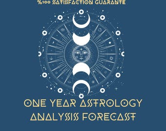 Leitura Astrológica Personalizada: Previsão de 1 Ano e Análise do Mapa Astral (Relatório em PDF)