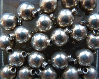 Sterling silver beads ~ India