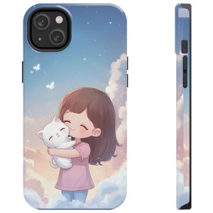 cute Anime phone case iPhone 16 Pro case Max, 15, 14, 13, 12, 11, Xr, X, Samsung S24 , S23, S22, S21