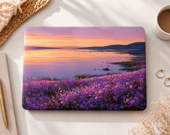 Sunset Lake MacBook Hülle für 2026 Neo13 A18 Air 15/13/11 Macbook Pro 16/15/14/13 Zoll M5 M4 M3 M2 Schutzhülle Laptop Cover