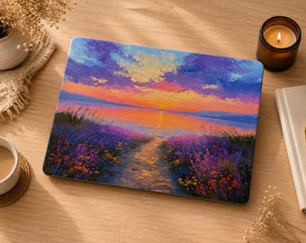 Sunset Lake MacBook Hülle für 2026 Neo13 A18 Air 15/13/11 Macbook Pro 16/15/14/13 Zoll M5 M4 M3 M2 Schutzhülle Laptop Cover