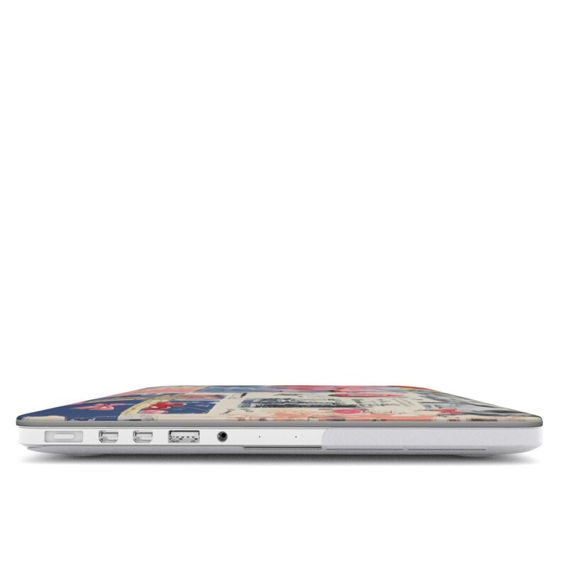 Kirsche Schleife Collage MacBook Soft Case ästhetische Air 16 15 Zoll A3114 M3 M2 Air 13 A2337, Laptop Hülle für Mac Pro 13 14 15 16 2022-2024 Bild 6