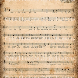 Canti di Natale dell'annata - Set di 2 - segnalatori acustici d'argento e Chestnuts Roasting on an Open Fire - DOWNLOAD immediato -2,00