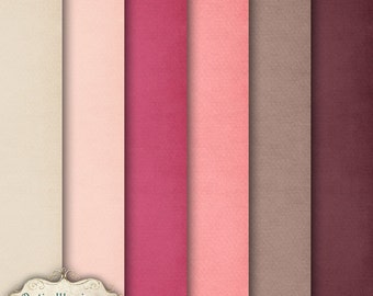 Digital Scrapbook Papers - EVERLASTING - Digital Paper  -   Card Stock Paper Pack - 6 Papers - 12 x 12 - INSTANT DOWNLOAD -1.50