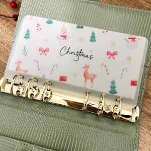 Christmas Matte Vellum Custom Cash Envelopes | A6/Personal | Customizable