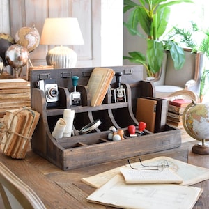Portacarte e oggetti in legno Concierge