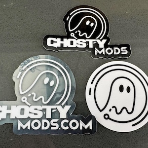 Ghosty Mods Aufkleber