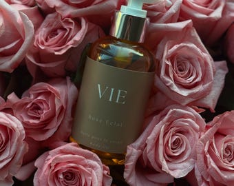 Rose Éclat, Óleo Corporal Natural, Smells Like Perfume de Marly, Delina Exclusif, 4 ou 6 fl oz