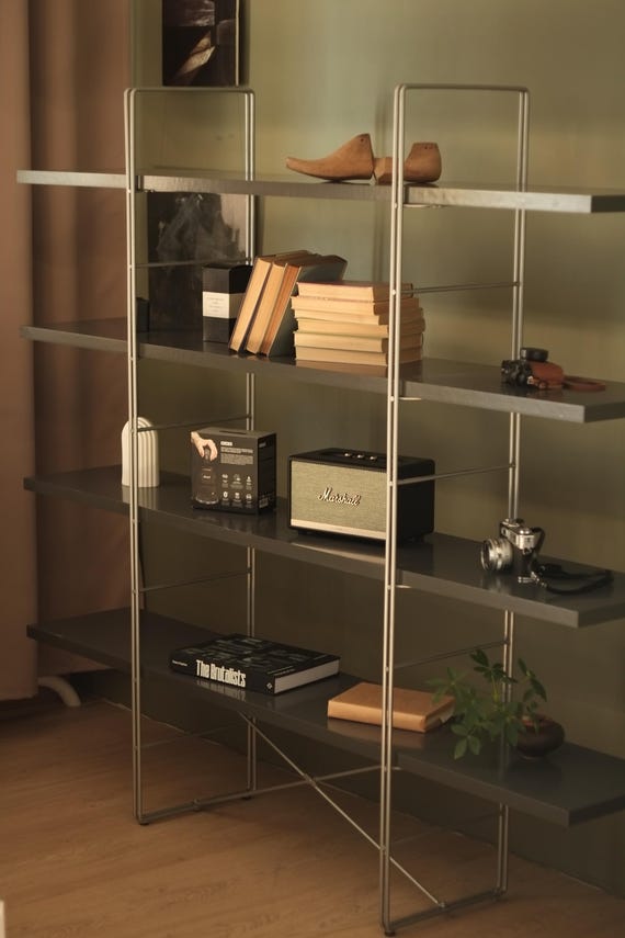 Enetri Shelf System Designed by Neils Gammelgaard for IKEA / Grey