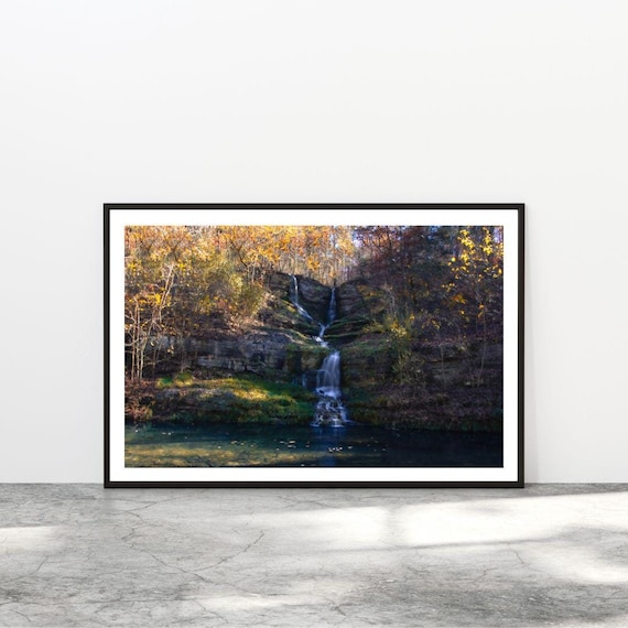 Dogwood Canyon Waterfall - Tranquil Nature Photography