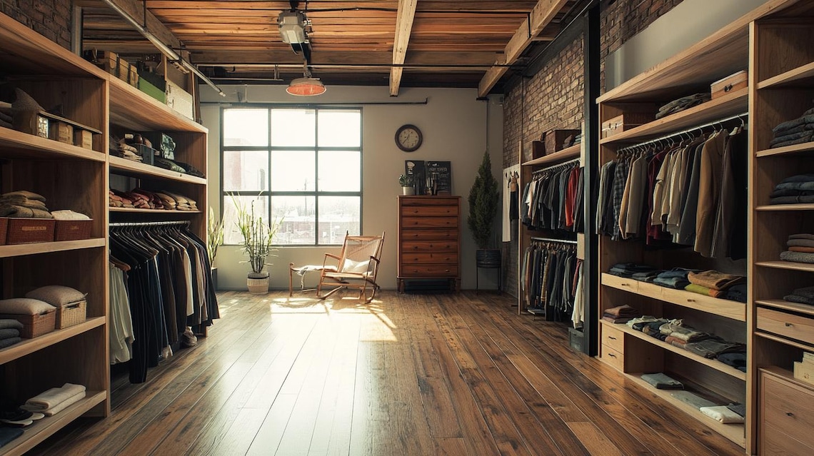 Walkin Closet Interior Design, Realistic Visualization Rendering