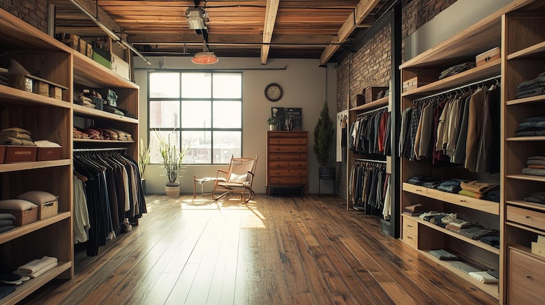 Walkin Closet Interior Design, Realistic Visualization Rendering ...