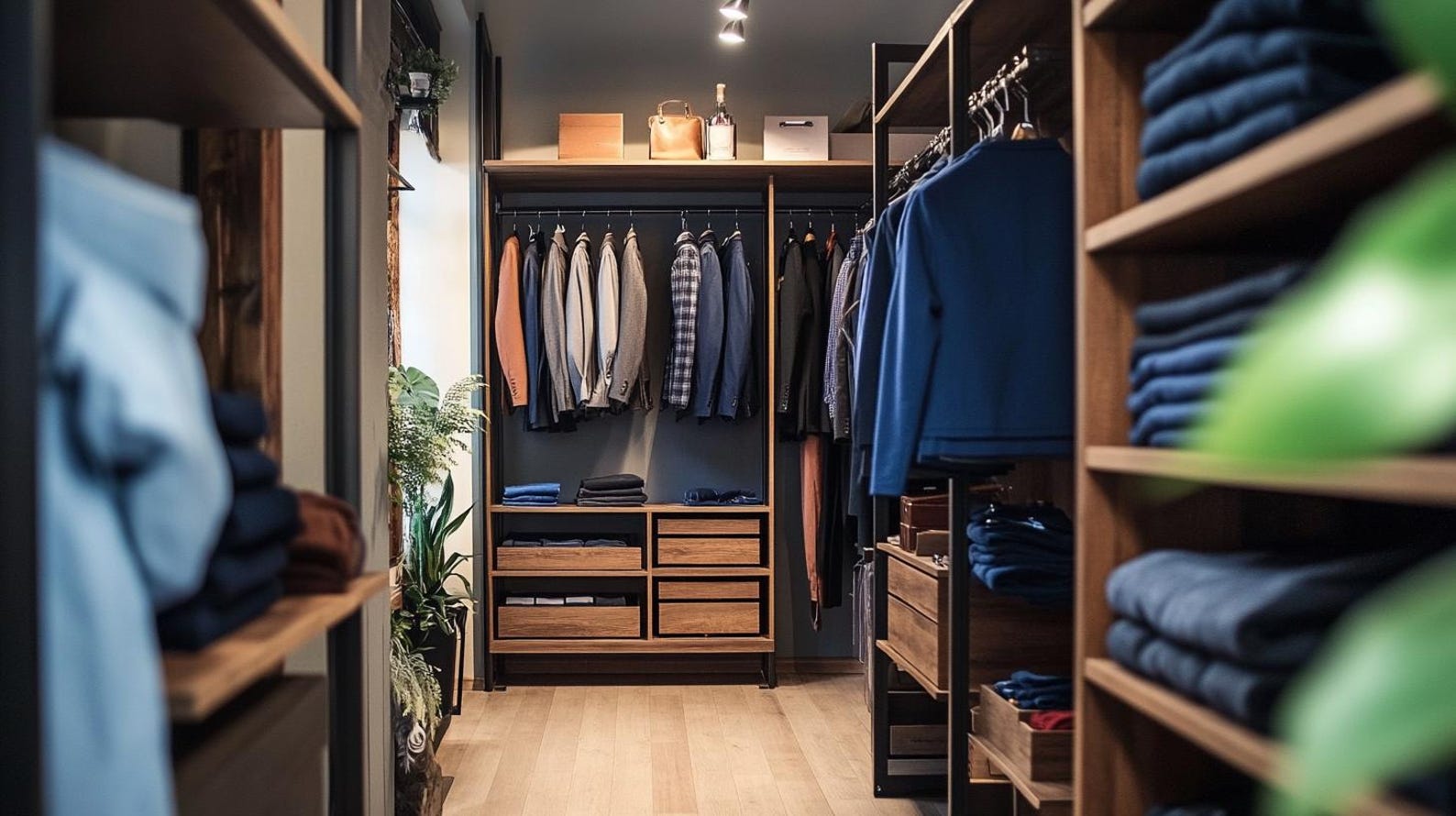 Walkin Closet Interior Design, Realistic Visualization Rendering ...