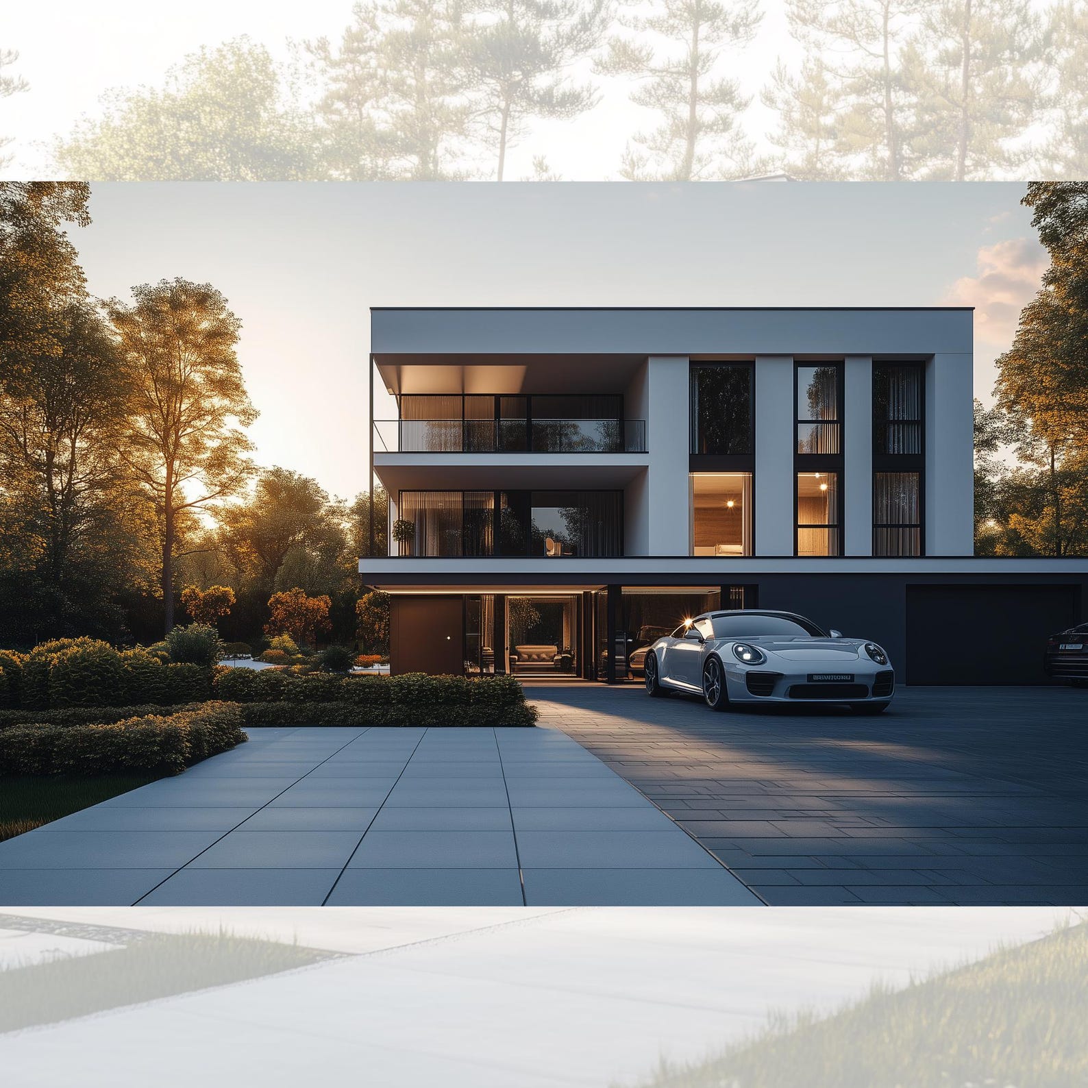 House Integrated Customization Custom Full House Package Design Exterior and Interior | Residential ...