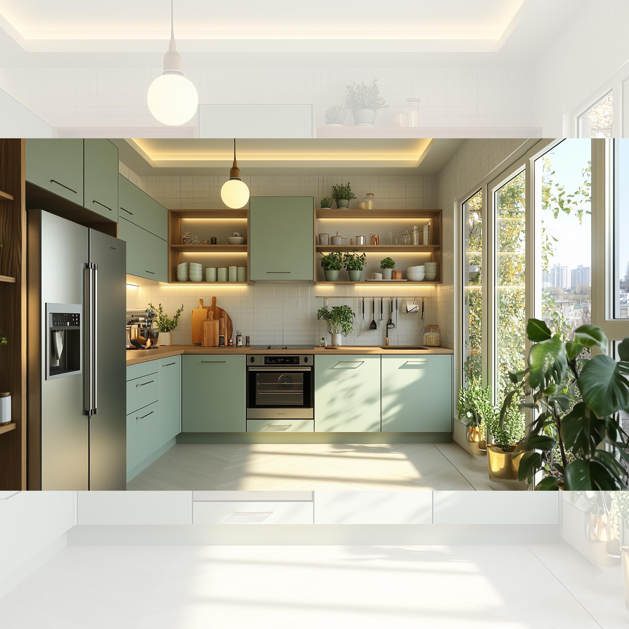 Master Kitchen Interior Design With the Modern Minimalist Theme ...