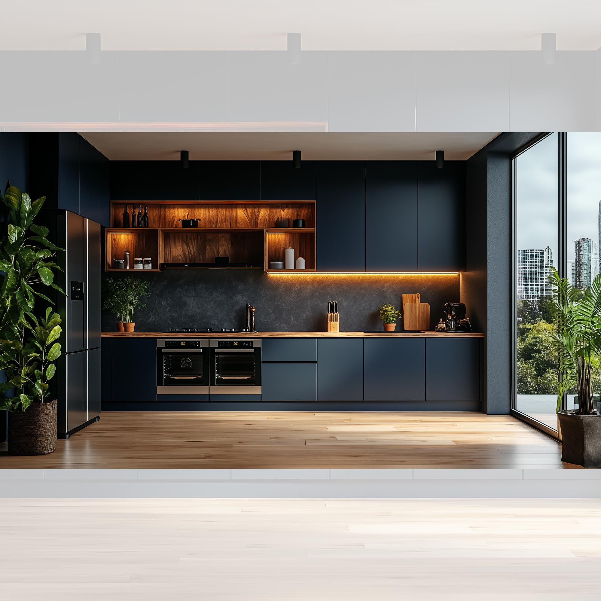 Master Kitchen Interior Design With the Modern Minimalist Theme ...