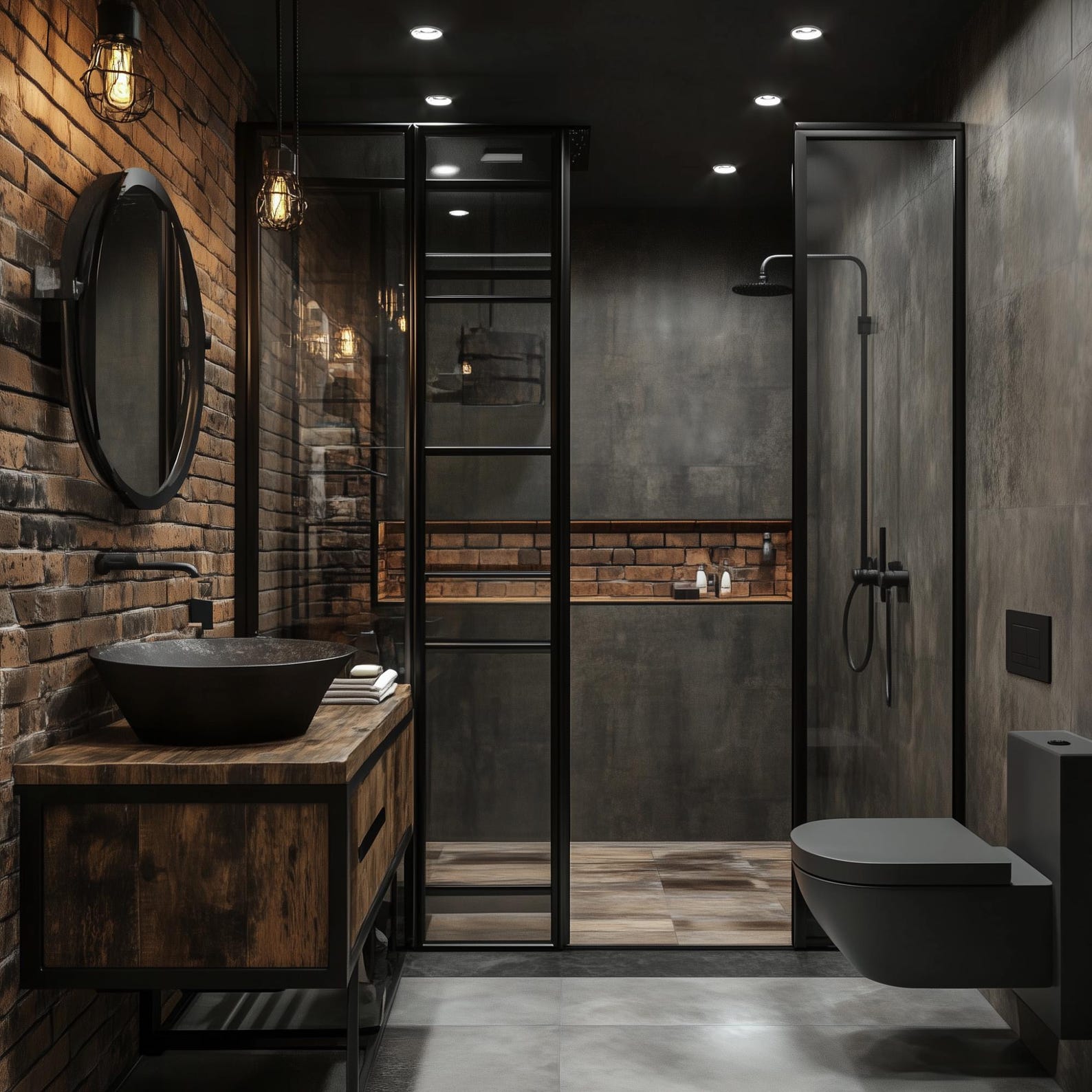 Master Bathroom Interior Design With the Modern Minimalist Theme ...